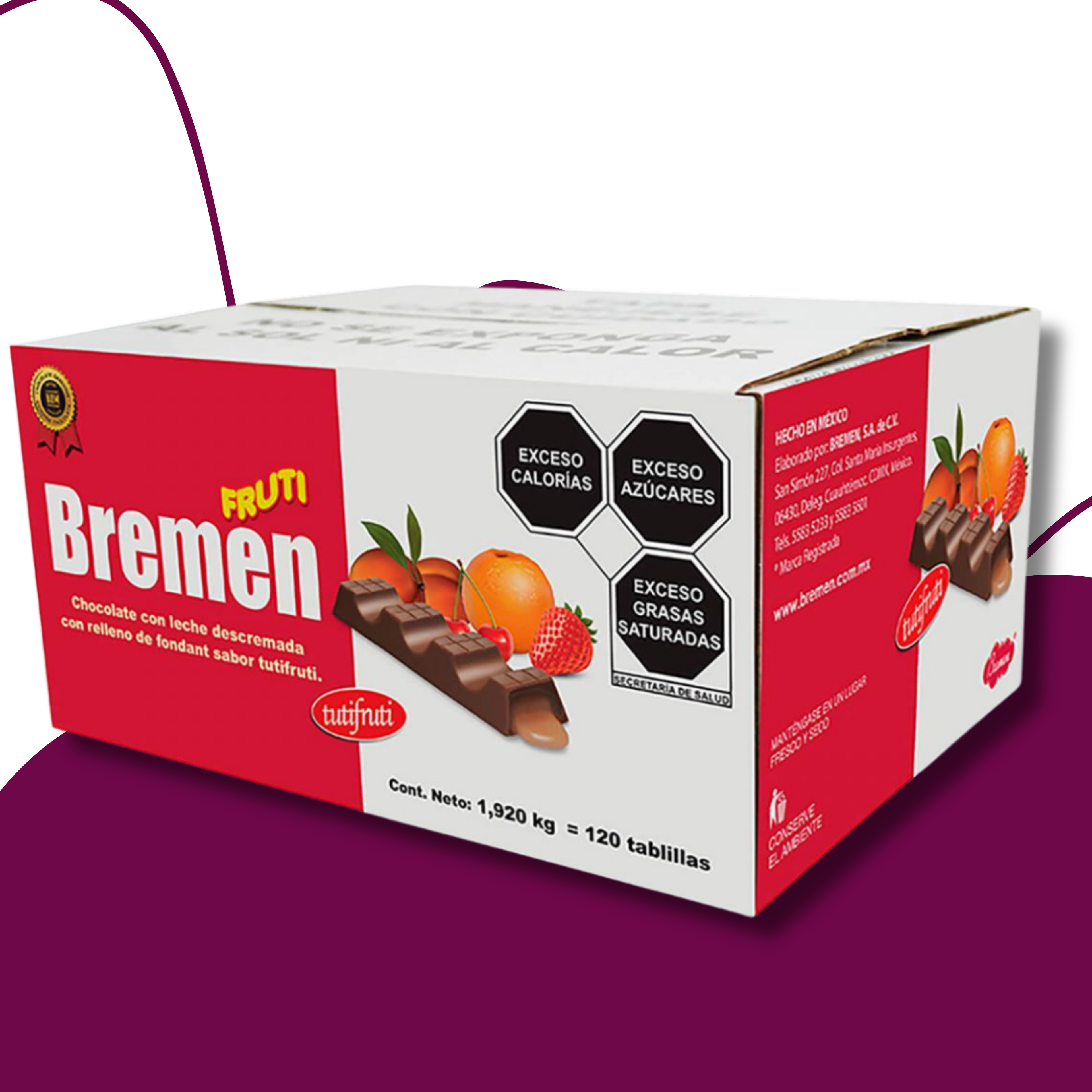 FrutiBremen  - Caja con 120 piezas