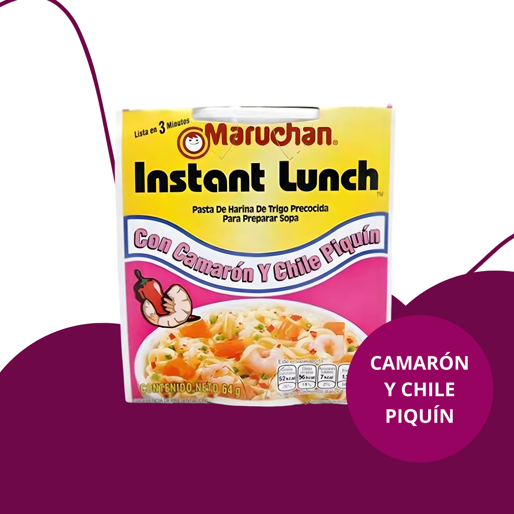 Maruchan Camarón y Chile Piquín