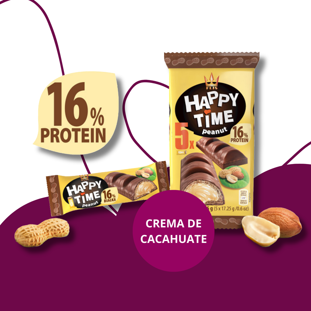 Happy Time Crema de Cacahuate