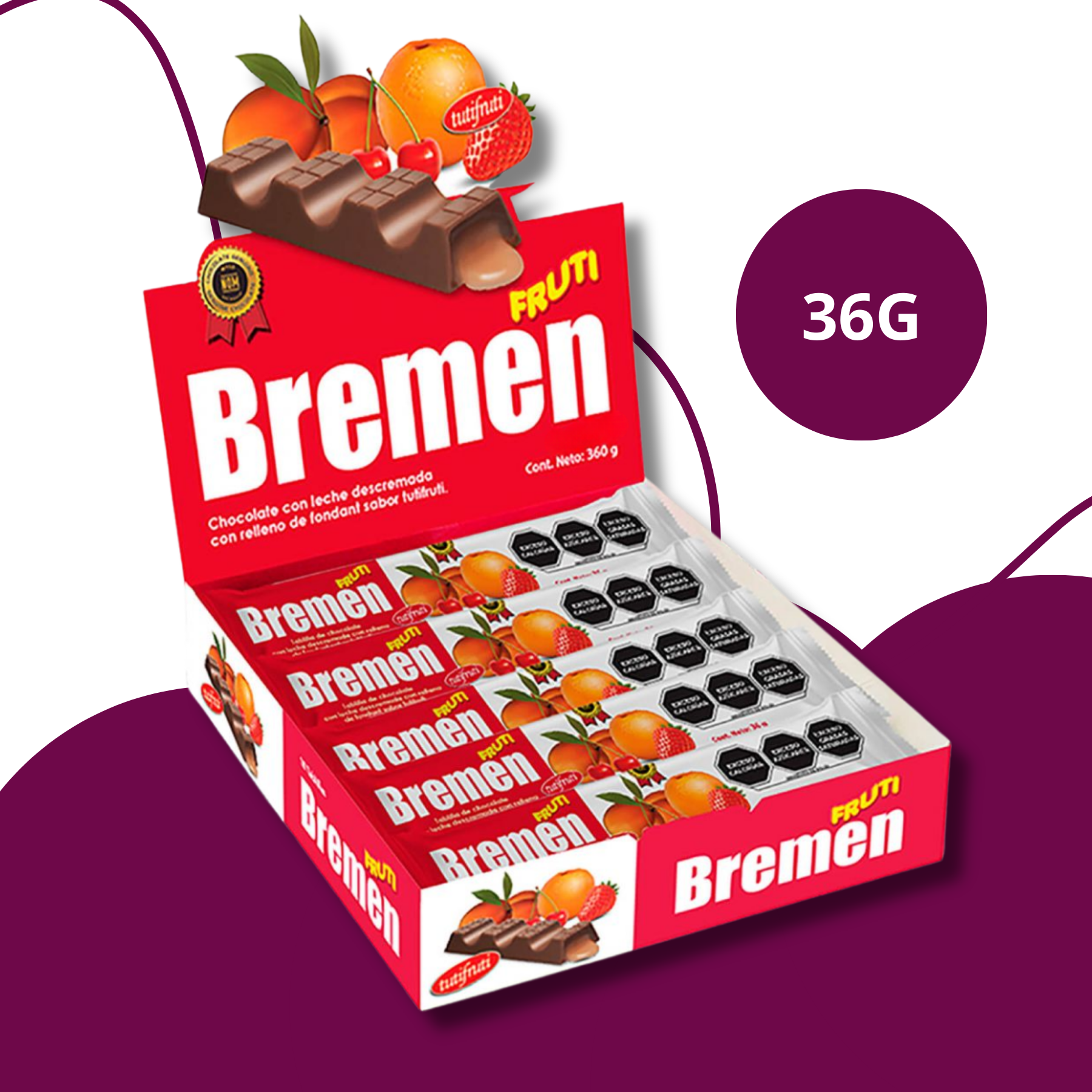 FrutiBremen / 36 g c/u