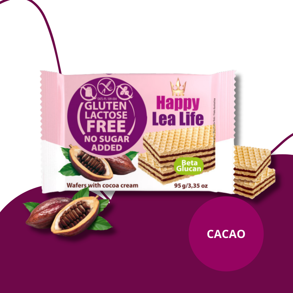 Happy Lea Life Wafers Cacao