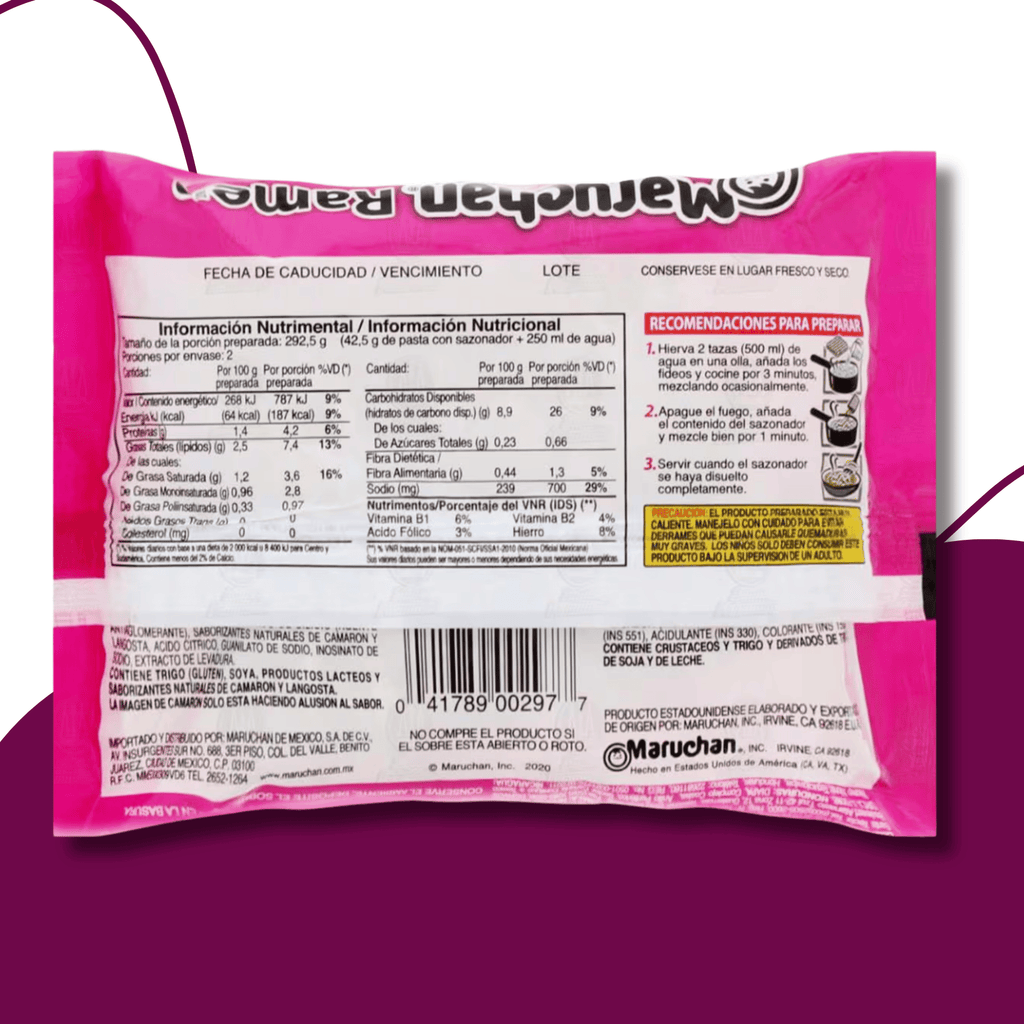 Maruchan Ramen Camarón Picante