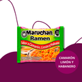 Maruchan Ramen Camarón, Limón y Habanero