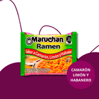Maruchan Ramen Camarón, Limón y Habanero